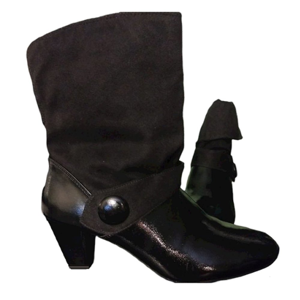 American Eagle Black Ankle Boots Size 7.5